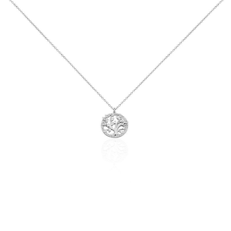 Collier Maximilian Argent Weiss Oxyde - Spannringe Damen | OROVIVO