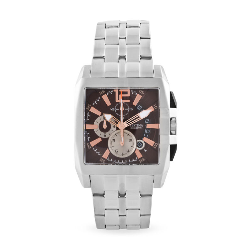 Montre Festina Chrono Sport Marron - Spannringe Herren | OROVIVO