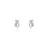 Damen Ohrstecker Silber 925 Zirkonia ---