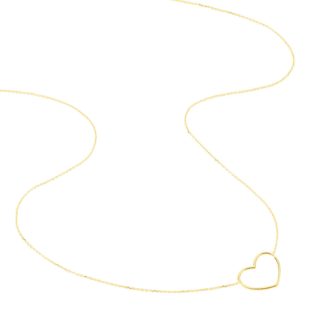Halskette Gold 375 Herz - Herzketten Familie | OROVIVO