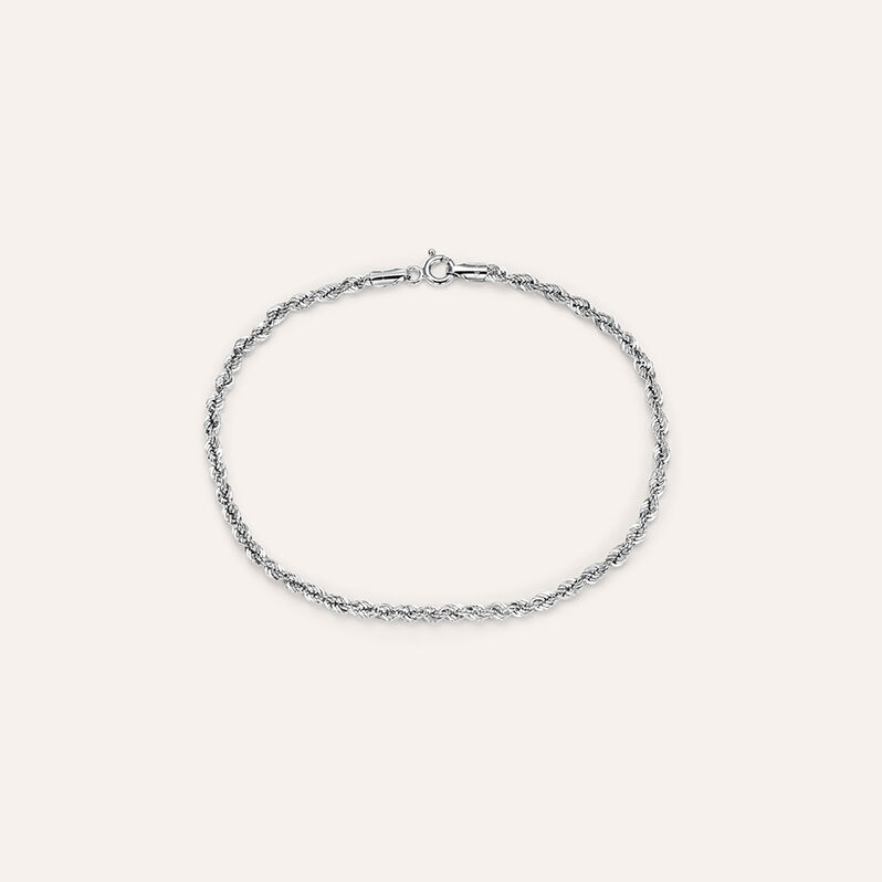 Bracciale Catena Colette Oro Bianco - Spannringe Damen | OROVIVO