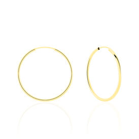 Damen Creolen Gold 375 25mm - Creolen Damen | OROVIVO