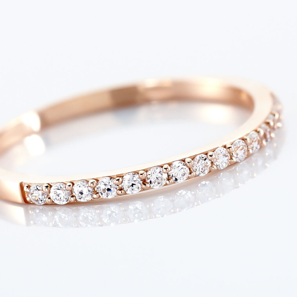 Alliance Klimka Or Rose Oxyde De Zirconium - Spannringe Damen | OROVIVO