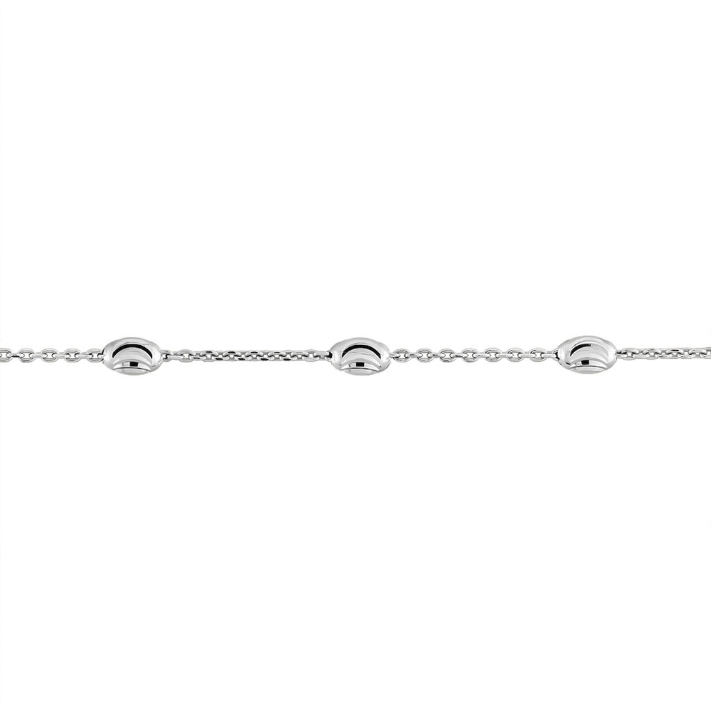 ANKER S KUGEL Damen Fu&szlig;kette Silber 925