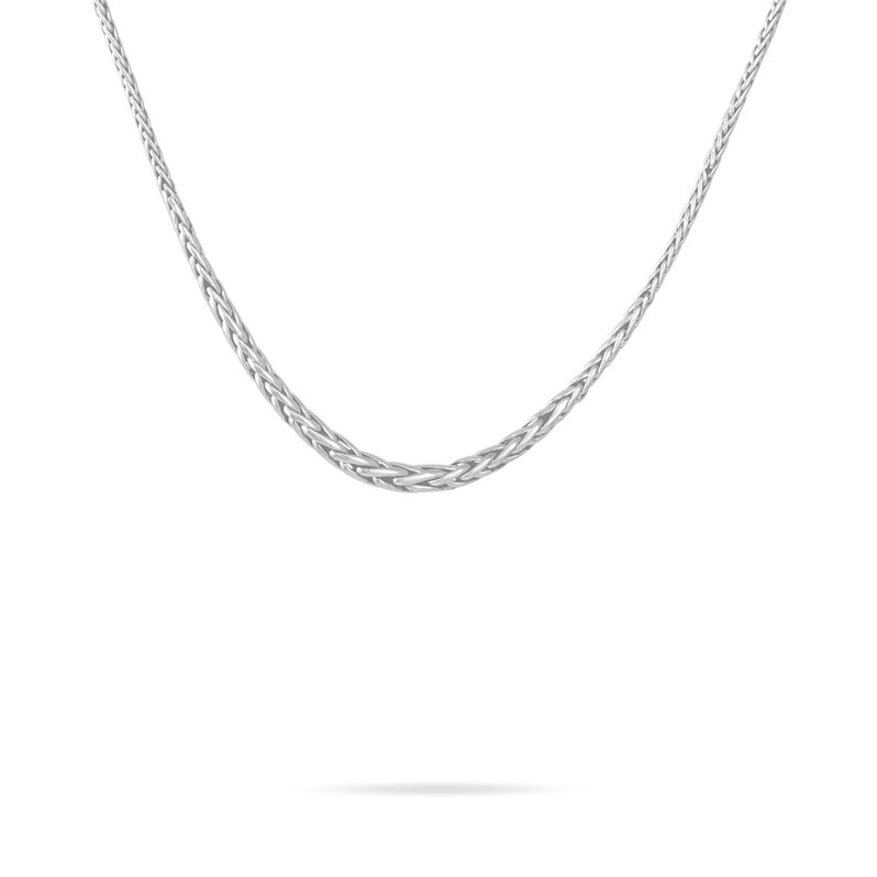 Chaîne Jayna Danilo Maille Palmier Or Blanc - Spannringe Damen | OROVIVO