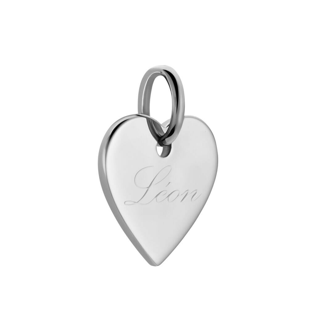 Anhänger mit Gravur Silber 925 Herz klein Aleria - Anhänger mit Gravur Damen | OROVIVO