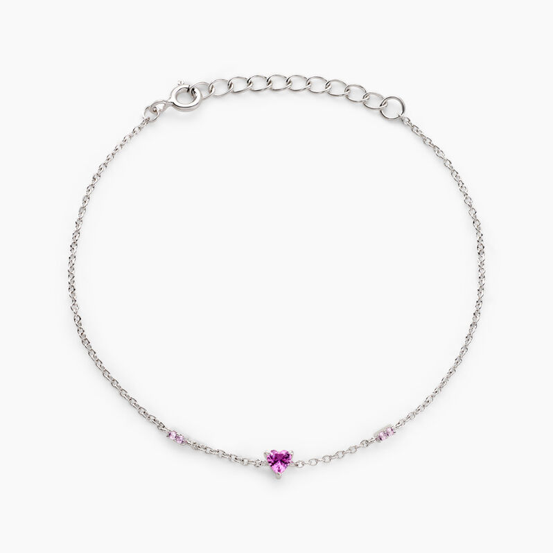 Bracelet Gemmie Argent Weiss Oxyde De Zirconium - Spannringe Damen | OROVIVO