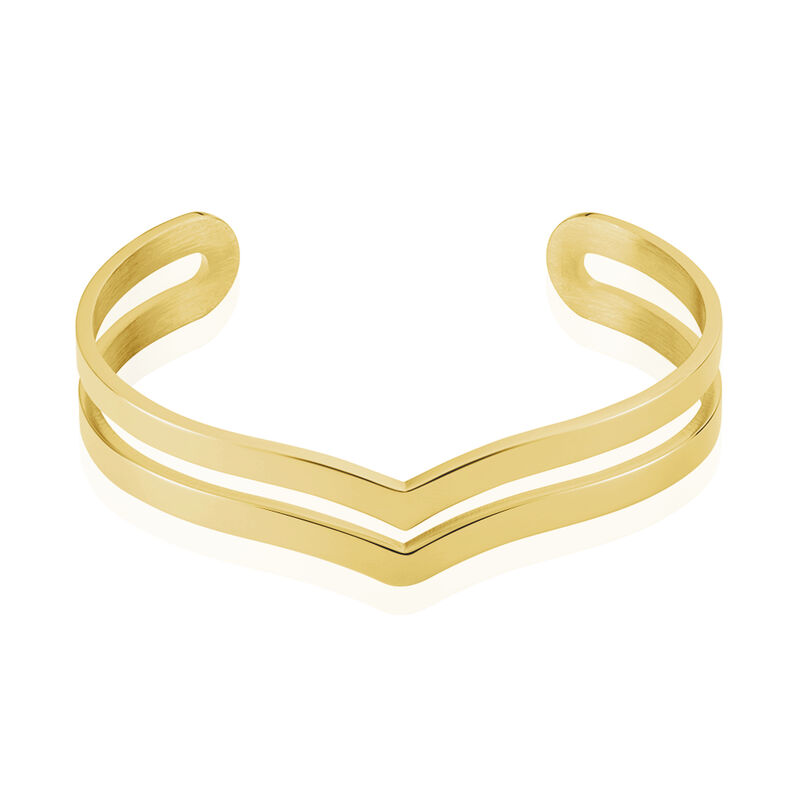 Bracelet Wilna Acier Jaune - Spannringe Damen | OROVIVO