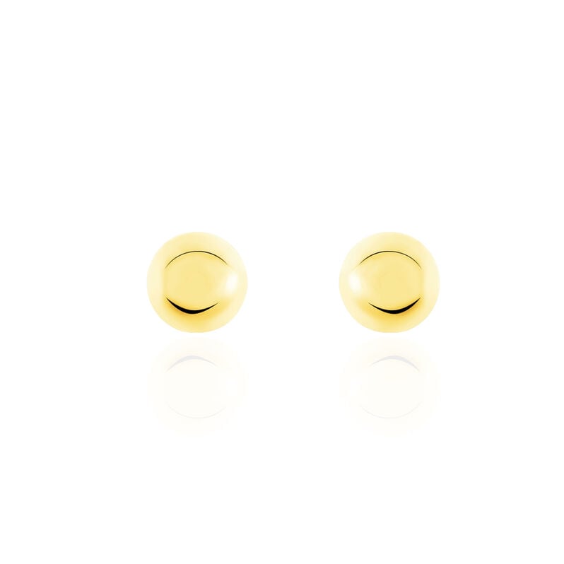FIDELIA BOULE Damen Ohrstecker Gold 375 (9 Karat) Ball - Ohrstecker Damen | OROVIVO