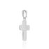 BARBARA KREUZ 7 Unisex Anhänger Silber 925 Religiöses Kreuz