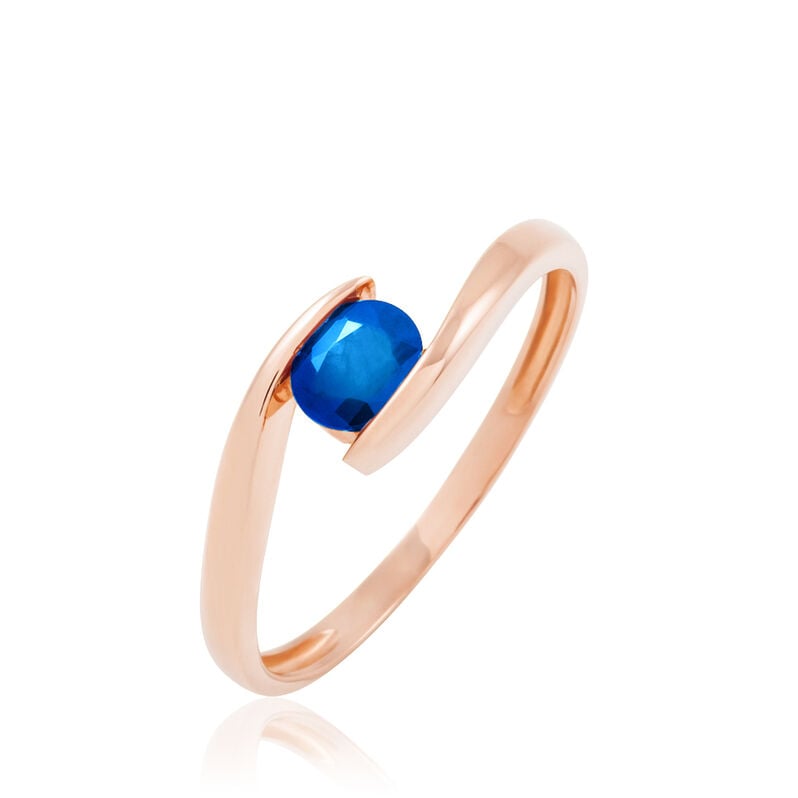 Bague Camilia Or Rose Topaze - Spannringe Damen | OROVIVO