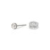 TEANI Damen Ohrstecker Wei&szlig;gold 375 (9 Karat) Diamant Wei&szlig; 0,07 ct