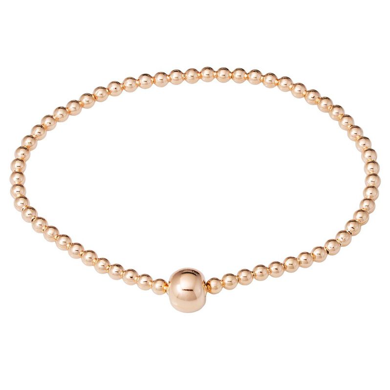 Damenkugelarmband Silber 925 Rosé Vergoldet - Kugelarmbänder Damen | OROVIVO