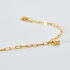 LUCY Damen Armband Silber vergoldet 925 Zirkonia Wei&szlig; 0,400 ct Blume