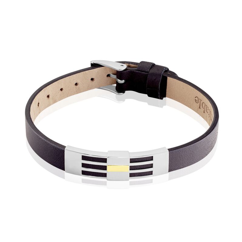 Bracelet Komalae Or Acier Bicolore - Spannringe Herren | OROVIVO