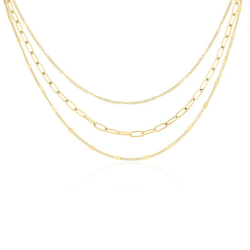Collier Abiel Acier Doré - Spannringe Damen | OROVIVO