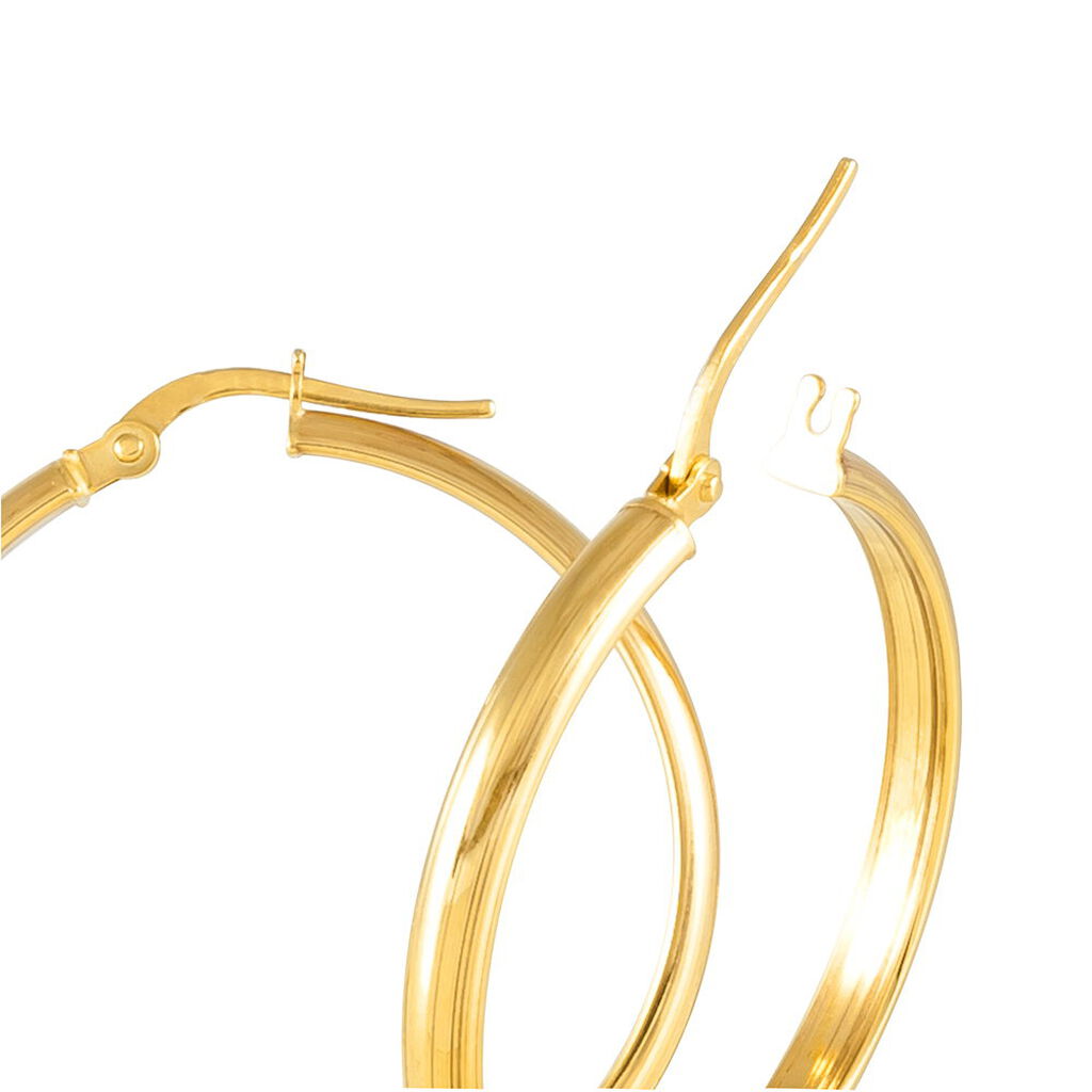 Damen Creolen 375 Gold - Creolen Damen | OROVIVO