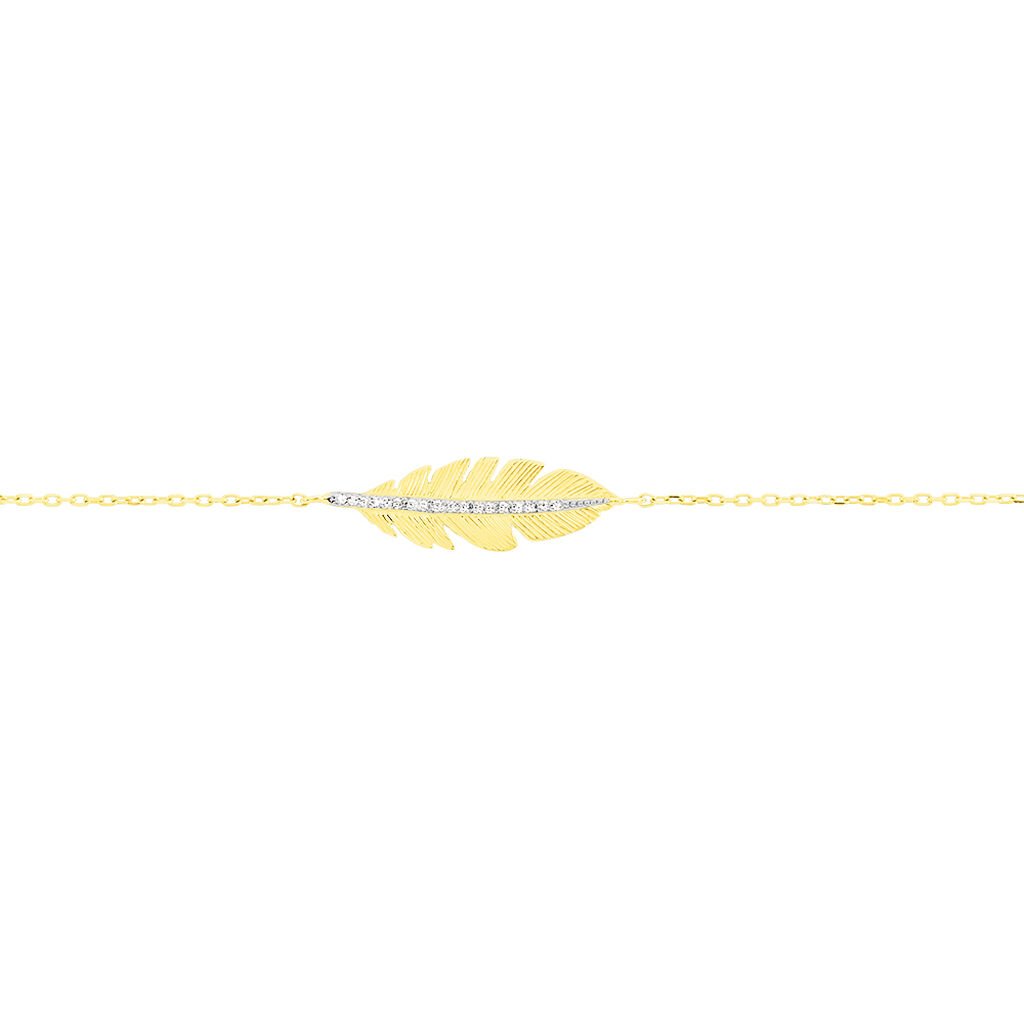 Bracelet Paola Or Jaune Diamant - Spannringe Damen | OROVIVO