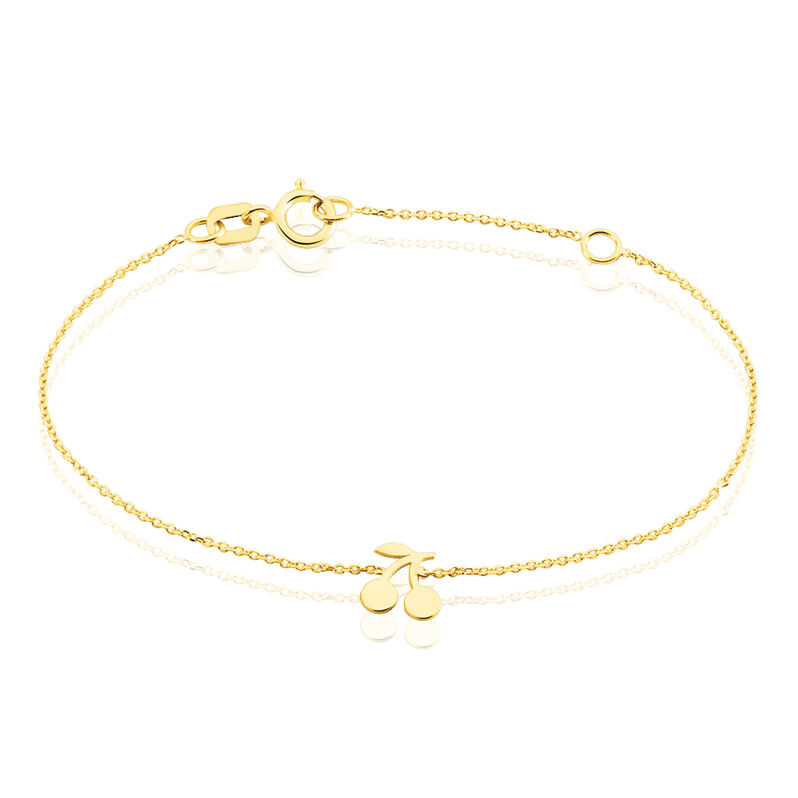 Bracelet Or Jaune Cerisia Cerise - Spannringe Kinder | OROVIVO
