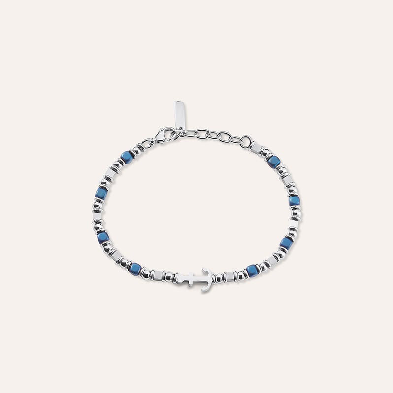 Bracciale Man Code Acciaio - Spannringe Herren | OROVIVO