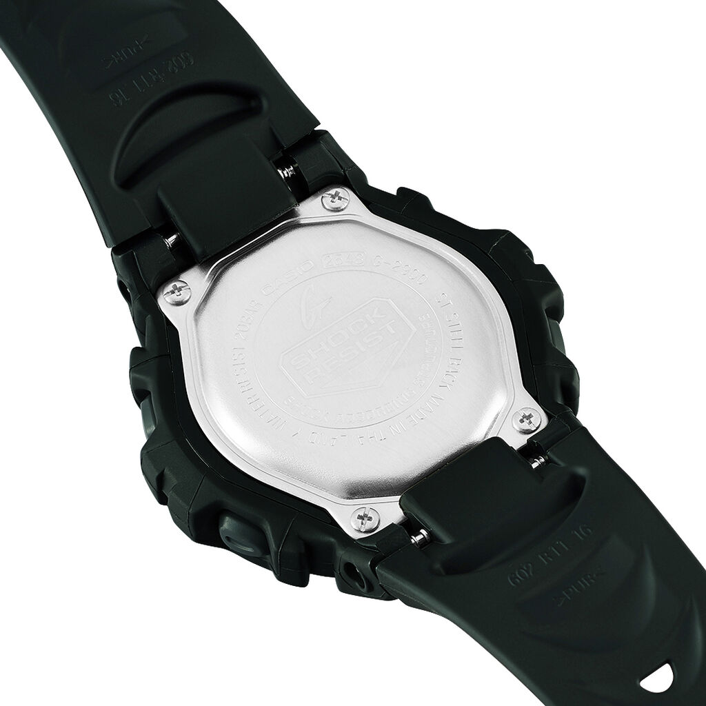 Montre Casio G-shock Black & Red Blanc - Spannringe Herren | OROVIVO