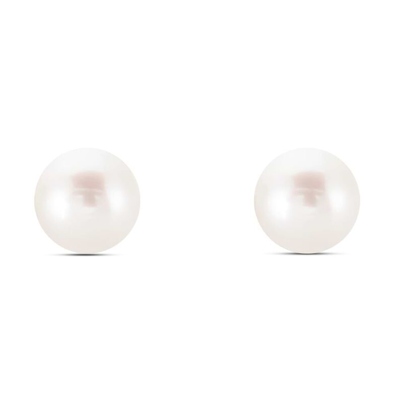 Orecchini Lobo Gabrielle Oro Giallo Perla D'Acqua Dolce - Spannringe Damen | OROVIVO