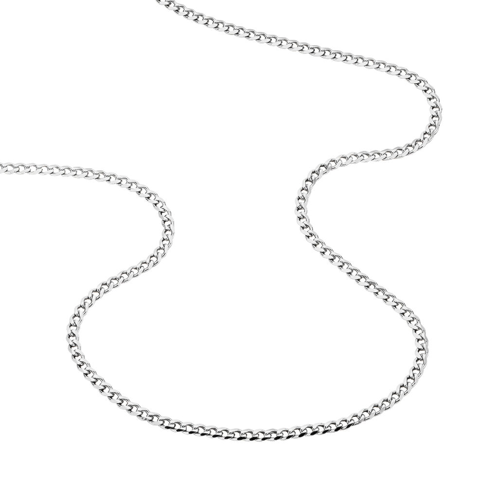 PANZER S 9 Unisex Kette Silber 925 B 3,2 mm