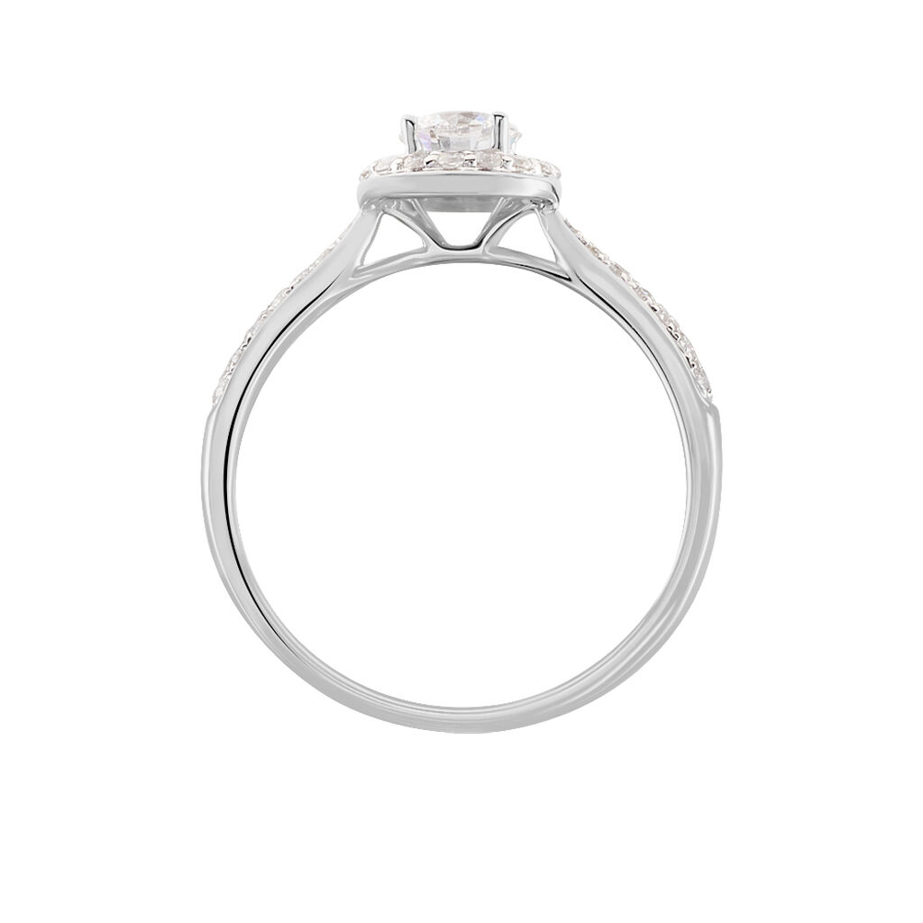 Solitaire Or Weiss Bella - Spannringe Damen | OROVIVO