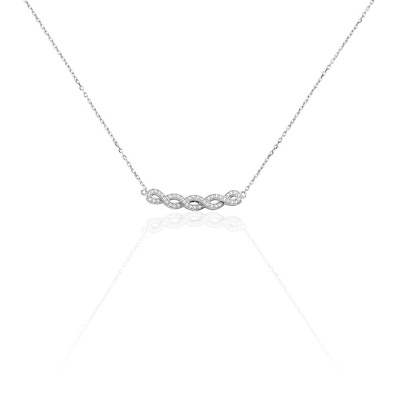Collier Argent Rhodie Melissa - Spannringe Damen | OROVIVO