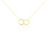 CATA Damen Collier Gold 375 (9 Karat) Kreis