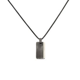 Herren Halskette Edelstahl Schwarz  - Ketten Herren | OROVIVO