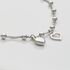 MINIA Damen Fu&szlig;kette Silber 925 Ball