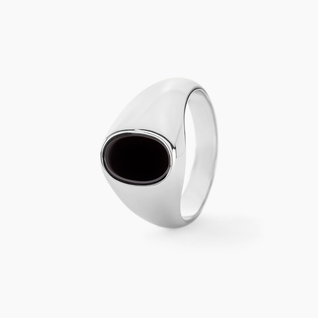 Chevaliere Argent Ovale - Spannringe Herren | OROVIVO