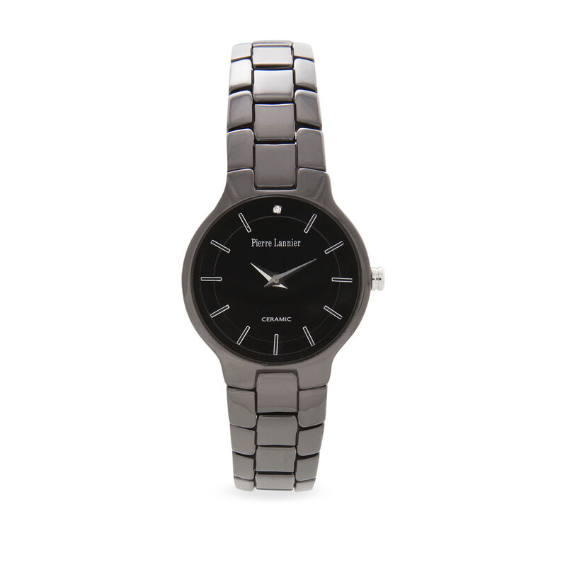 Montre Pierre Lannier Elegance Ceramique Noir - Spannringe Damen | OROVIVO