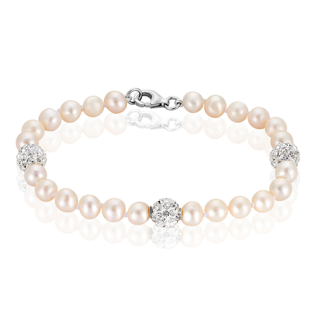OLYMPIA 2 Damen Armband Silber 925 Perlmutt Perlmutt - Armbänder Damen | OROVIVO