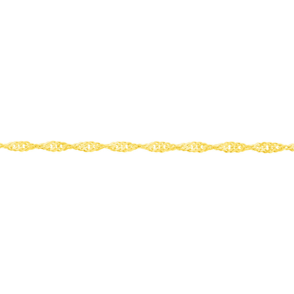 Damenarmband Singapurkette Gold 375 - Armketten Damen | OROVIVO