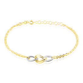Damenarmband Gold 375 Bicolor  - Armbänder Damen | OROVIVO