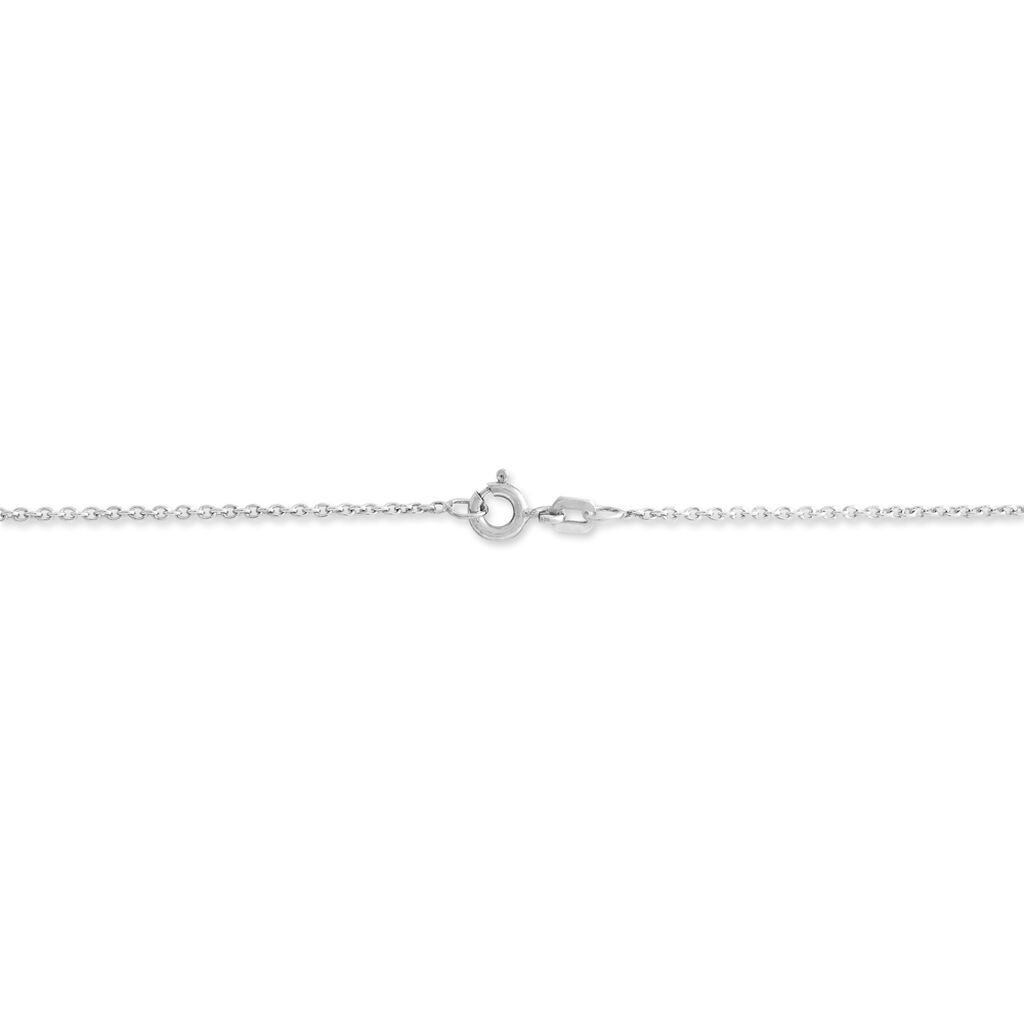 Chaîne Ilda Maille Forçat Limee Or Blanc - Spannringe Damen | OROVIVO