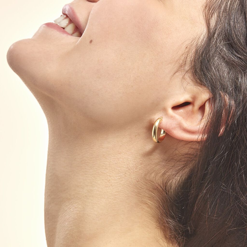 Damen Creolen Gold 375 - Creolen Damen | OROVIVO