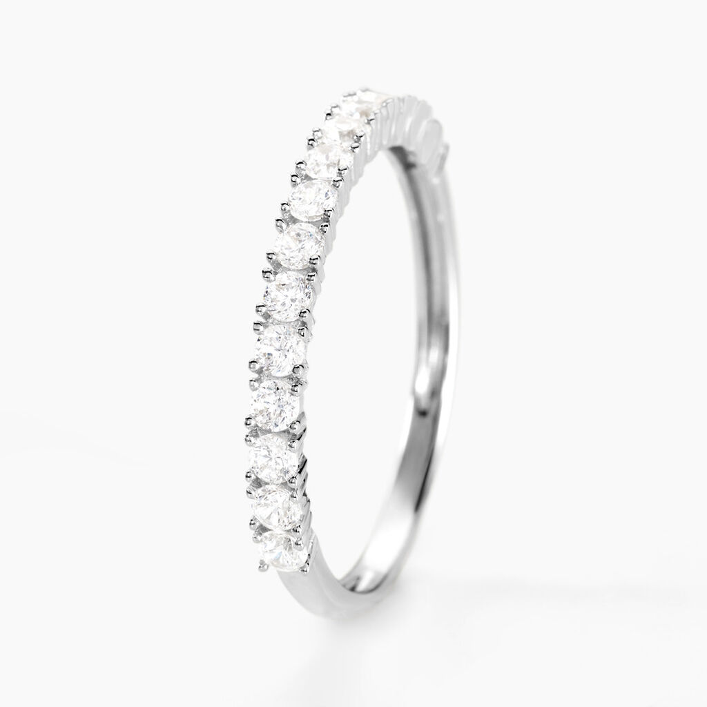 Alliance Julietta Or Blanc Oxyde De Zirconium - Spannringe Damen | OROVIVO