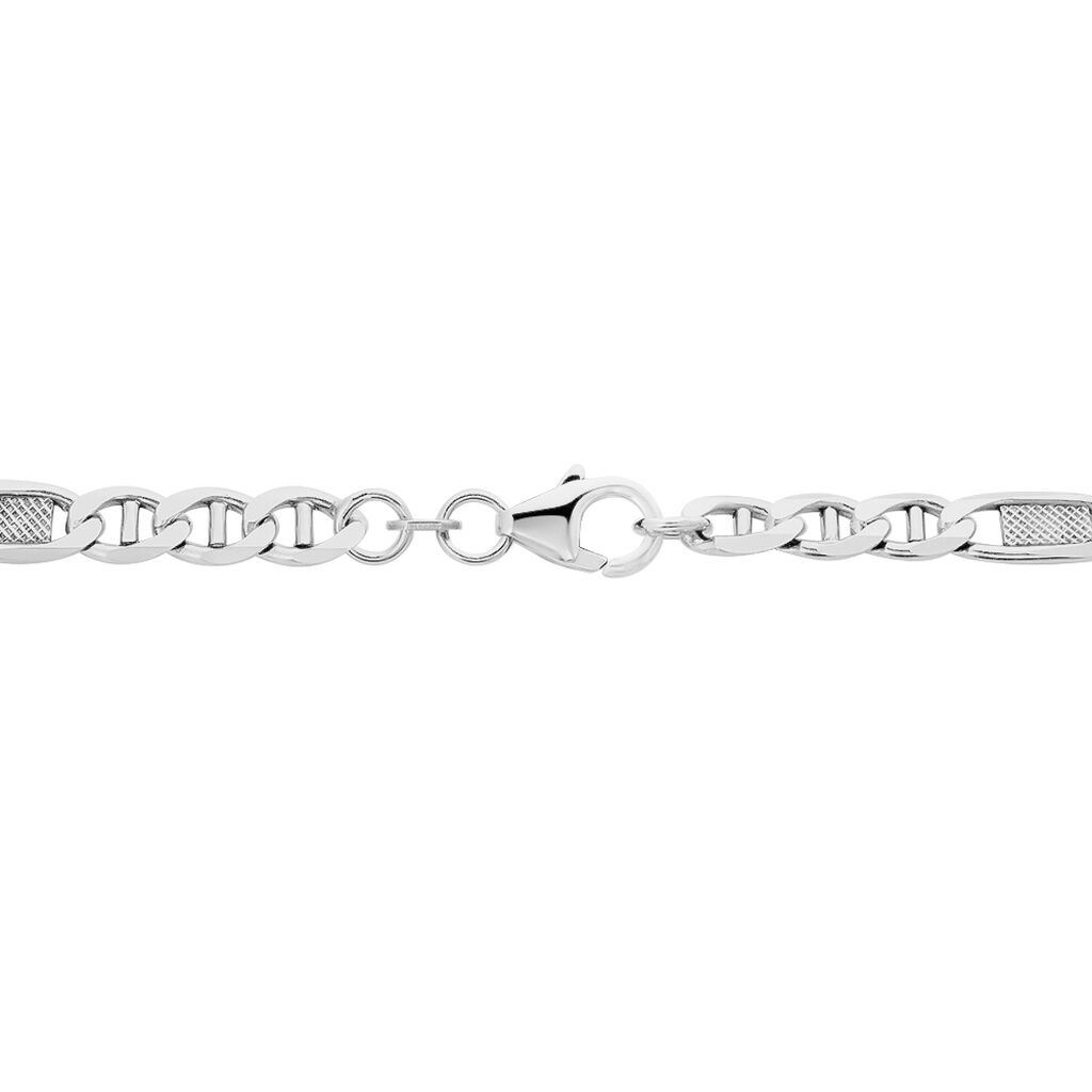 Unisexarmband Stegpanzerkette Silber 925  - Armketten Unisex | OROVIVO