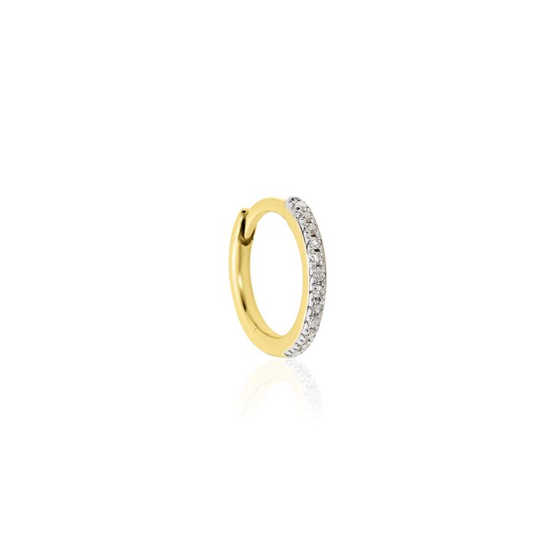 Créoles Aryanina Or Jaune Diamant - Spannringe Damen | OROVIVO