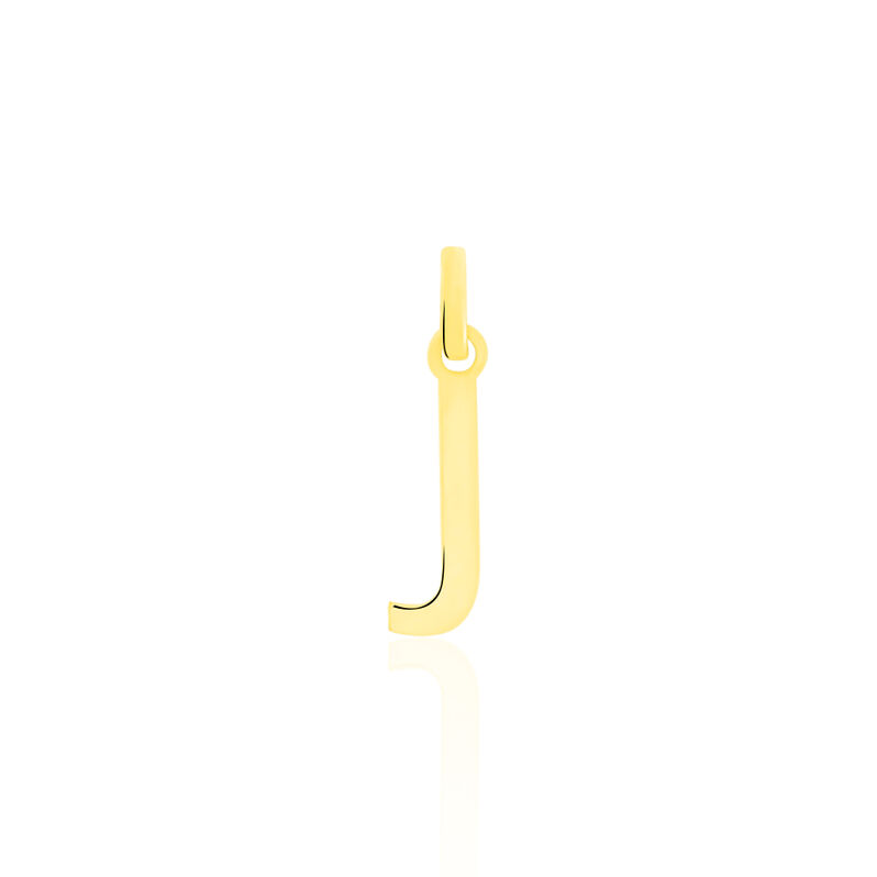 Pendentif Or Jaune Faviola Lettre J - Spannringe Familie | OROVIVO