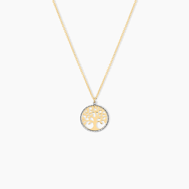Collier Or Bicolore Solidage - Spannringe Damen | OROVIVO