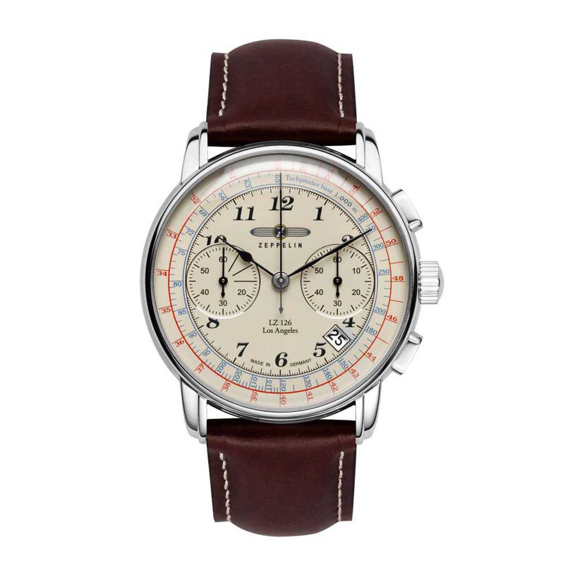 Zeppelin Herrenuhr Los Angeles 7614-5 Quarz - Armbanduhren Herren | OROVIVO