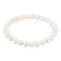 GRACE Damen Armband Sonstige Weiß Zuchtperle Perlmutt