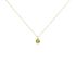 SOLEIA Damen Collier Gold 375 (9 Karat) Peridot Grün 1,28 ct Oval