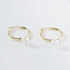MANDY Damen Creolen Gold 375 (9 Karat) Zuchtperle Wei&szlig;
