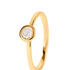ESTELLE Damen Ring Gold 585 (14 Karat) Diamant Wei&szlig; 0,15 ct B 1,5 mm