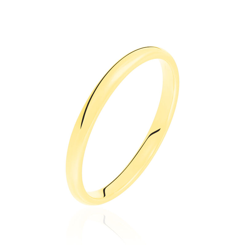 Alliance Sonia Demi Jonc Confort Or Jaune - Spannringe Familie | OROVIVO